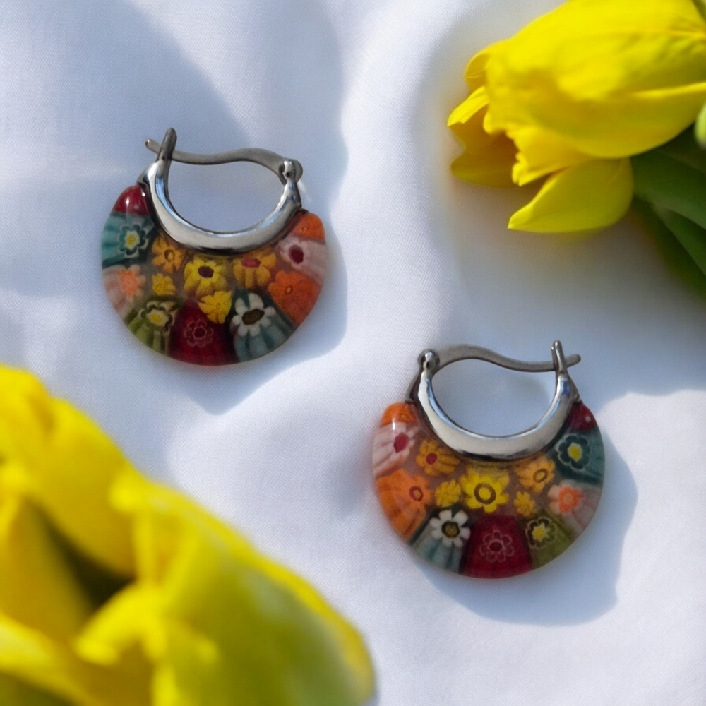 Daisy hoops - Picture 5 of 14